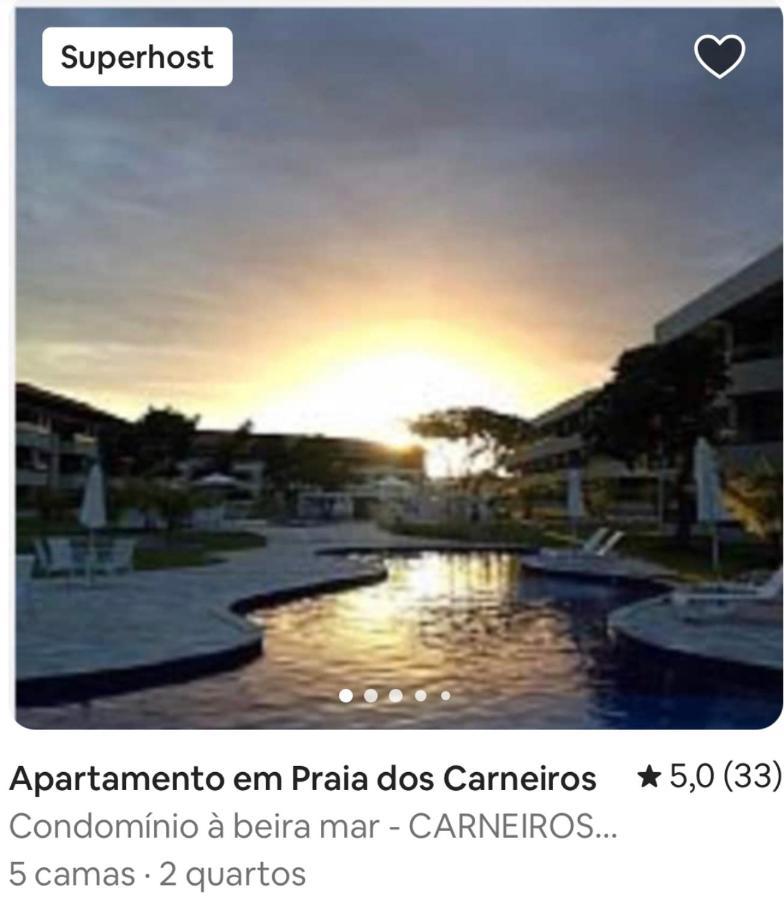 Flat Praia Dos Carneiros - Condominio Na Beira-Mar - Tamandaré Dış mekan fotoğraf